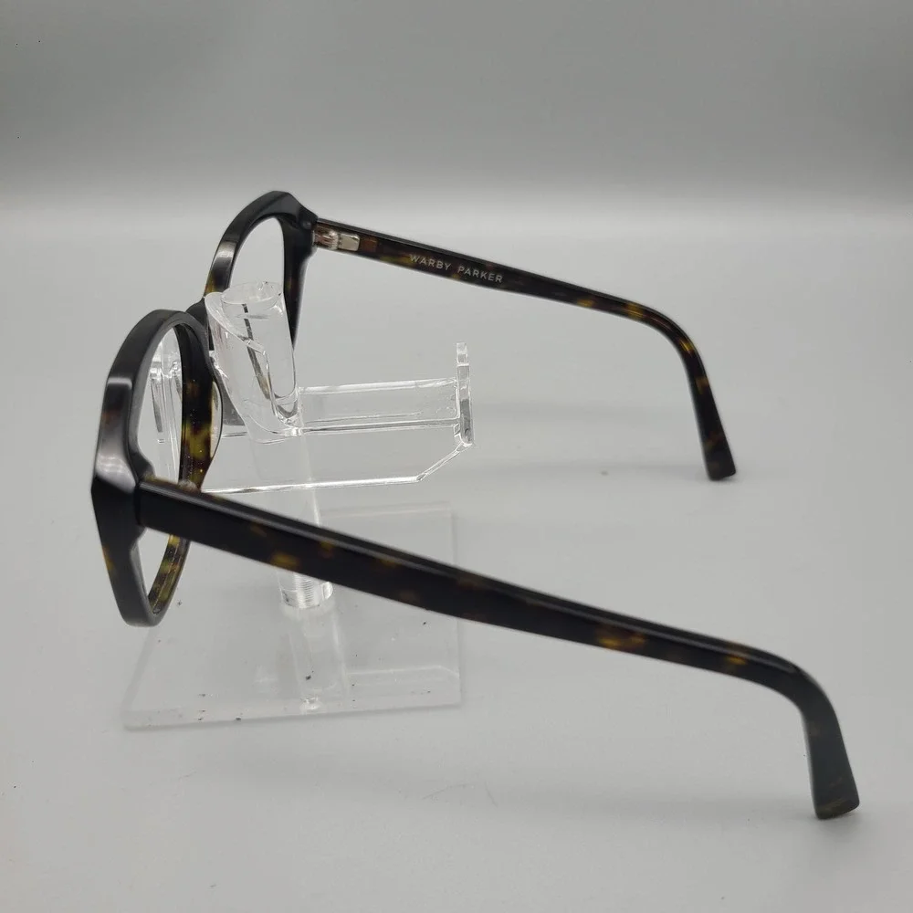 Warby Parker Nancy M 283 Dark Tortoise Geometric Cat Eye Eyeglasses 53-16-135